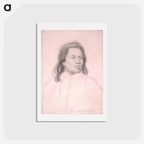 アートポストカード-Omai of the Friendly Isles - ジョシュア レノルズ Postcard.