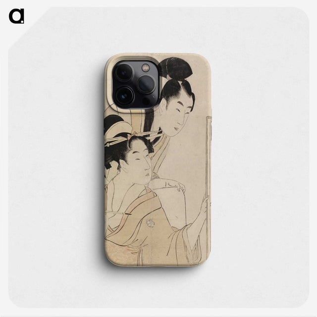 2-6_Kitagawa-Utamaro_phone