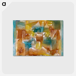 アートポストカード-Fassade brown-green
 - バーゼル美術館 Postcard.