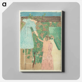 アートパネル-Gathering Fruit - メアリー カサット Canvas.