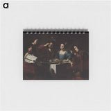 アートメモ帳-Banquet Scene with a Lute Player
 - セントルイス美術館 Memo.