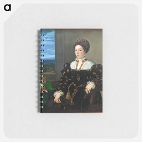 アートメモ帳-Portrait of Eleonora Gonzaga - ティツィアーノ ヴェチェッリオ Memo.