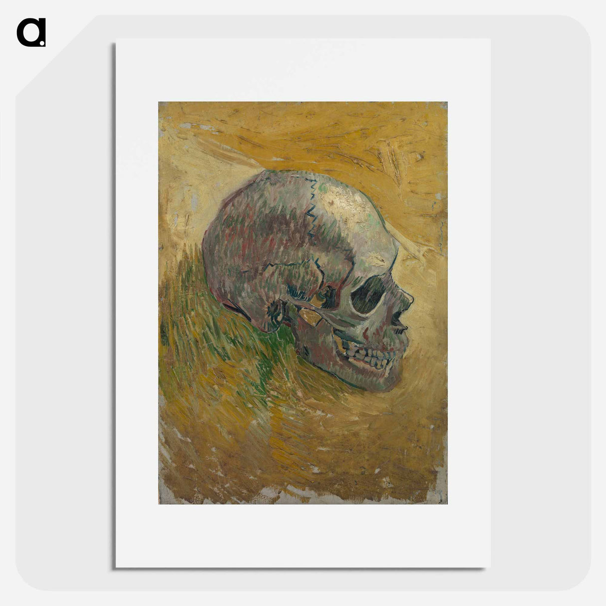 Skull - Vincent van Gogh Poster.