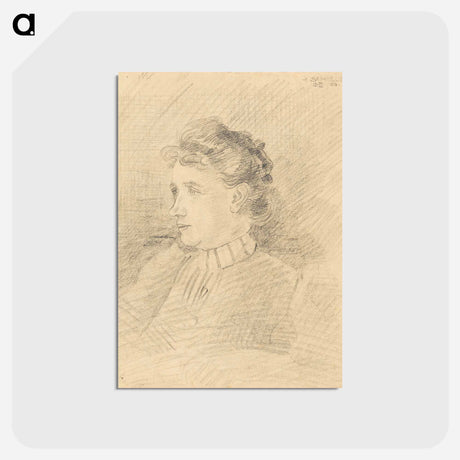 アートポストカード-Lady Portrait
 - ウィーン博物館 Postcard.
