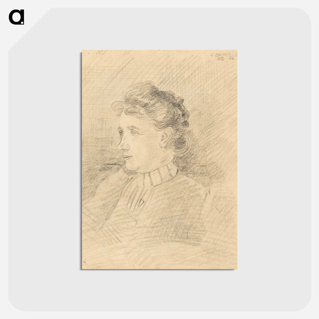 アートポストカード-Lady Portrait
 - ウィーン博物館 Postcard.