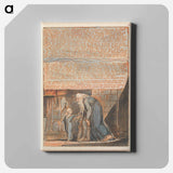 アートパネル-Jerusalem, Plate 84 - ウィリアム ブレイク Canvas.