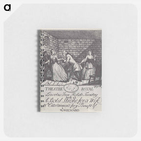 アートメモ帳-Benefit ticket (Mr Milward)' A Bold Stroke for a Wife - ウィリアム ホガース Memo.