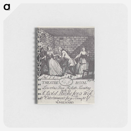 Benefit ticket (Mr Milward)' A Bold Stroke for a Wife - ウィリアム ホガース Memo.