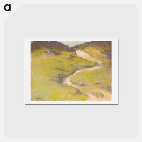 アートポストカード-Pathway in a Field
 - イェール大学アートギャラリー Postcard.