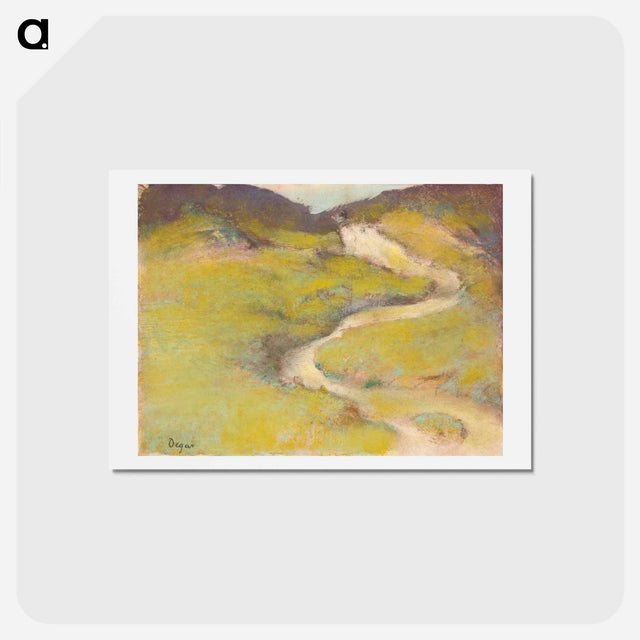 アートポストカード-Pathway in a Field
 - イェール大学アートギャラリー Postcard.