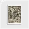 アートポストカード-The Men’s Bath - アルブレヒト デューラー Postcard.