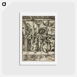 アートポストカード-The Men’s Bath - アルブレヒト デューラー Postcard.