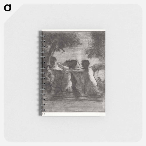 Four Bathers - Camille Pissarro Memo.