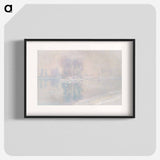 Ice Floes - Claude Monet Poster.