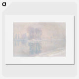 Ice Floes - Claude Monet Poster.