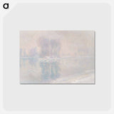 アートポストカード-Ice Floes - クロード モネ Postcard.