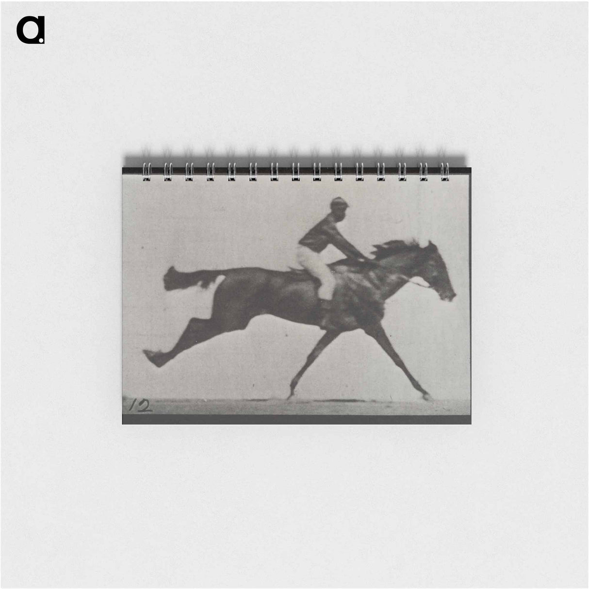 アートメモ帳-Galloping Horse and Rider
 - エドワード マイブリッジ Memo.