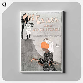 アートパネル-The Exiles and Other Stories by Richard Harding Davis - エドワード ペンフィールド Canvas.