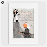 The Exiles and Other Stories by Richard Harding Davis - Edward Penfield Poster.