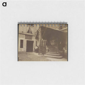 アートメモ帳-Cour 10 Rue Sauval
 - ウジェーヌ アジェ Memo.