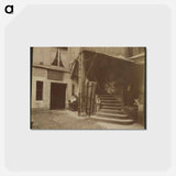アートポストカード-Cour 10 Rue Sauval
 - ウジェーヌ アジェ Postcard.