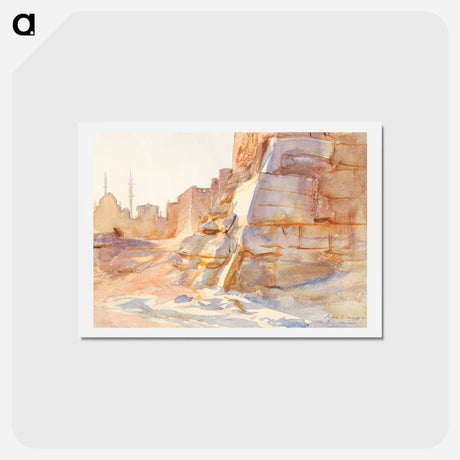 アートポストカード-Cairo - ジョン シンガー サージェント Postcard.