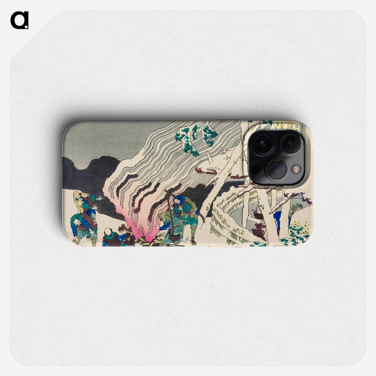 Minamoto no Muneyuki Ason - Katsushika Hokusai Phone Case.