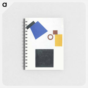 アートメモ帳-Suprematism. Two Dimensional Self Portrait - カジミール マレーヴィチ Memo.