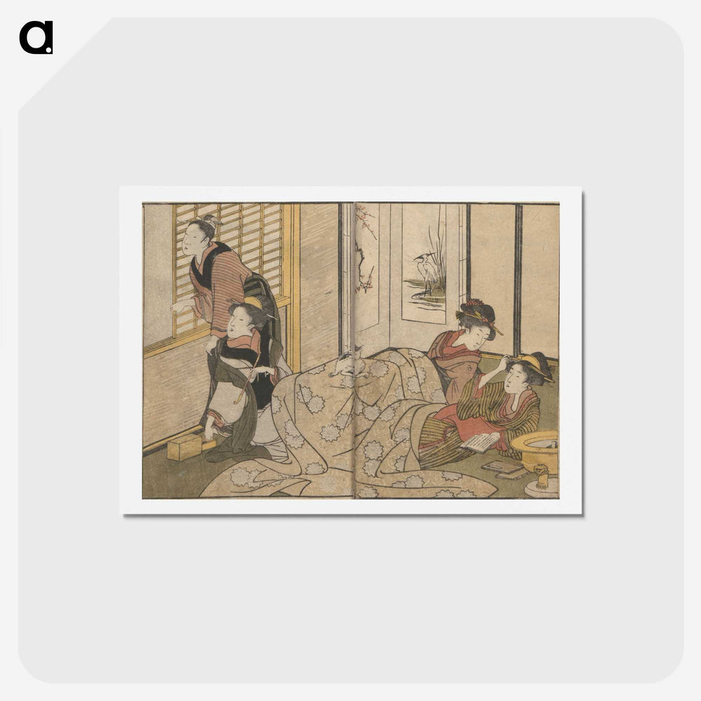 2-70_Kitagawa-Utamaro_hagaki