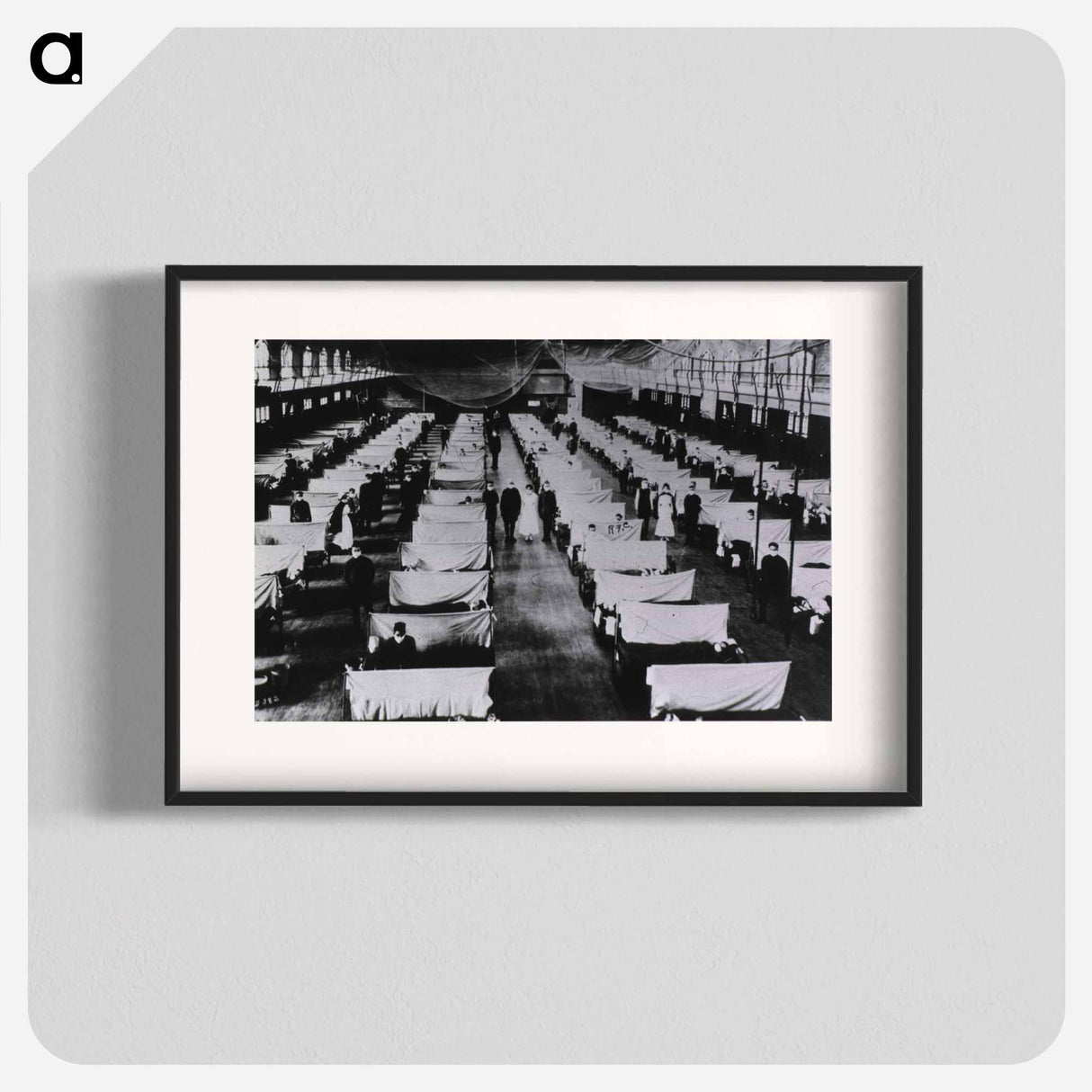 アートポスター-Quarantine Ward
 - 国立医学図書館 Poster.