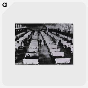 アートポストカード-Quarantine Ward
 - 国立医学図書館 Postcard.