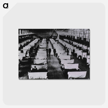 アートポストカード-Quarantine Ward
 - 国立医学図書館 Postcard.
