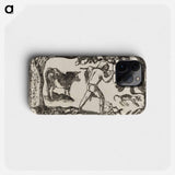Tahitian Carrying Bananas - ポール ゴーギャン Phone Case.