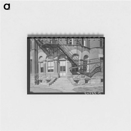 アートメモ帳-L Street Stairs
 - ラッセル リー Memo.