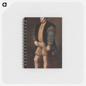 アートメモ帳-Portrait of Philip II - ティツィアーノ ヴェチェッリオ Memo.