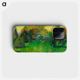 The Poet's Garden - Vincent van Gogh Phone Case.