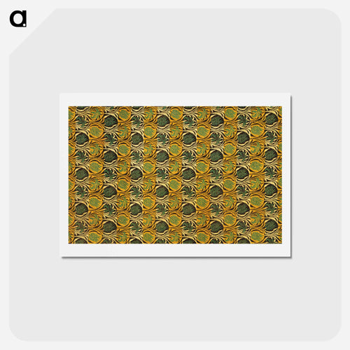 Tulip and Lily - ウィリアム モリス Postcard.