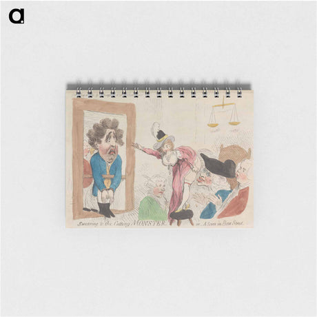 アートメモ帳-Swearing to the Cutting Monster or - A Scene in Bow Street
 - イェール大学アートギャラリー Memo.