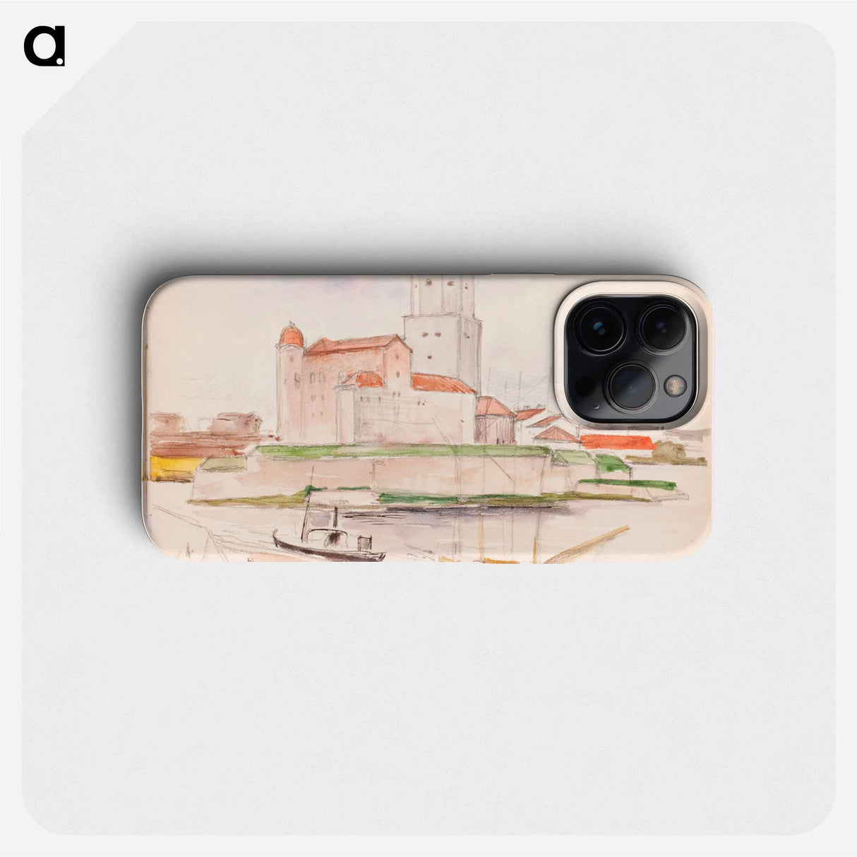 Viipurin linna - アルバート エーデルフェルト Phone Case.