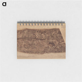 アートメモ帳-New York City - アンティーク地図 Memo.