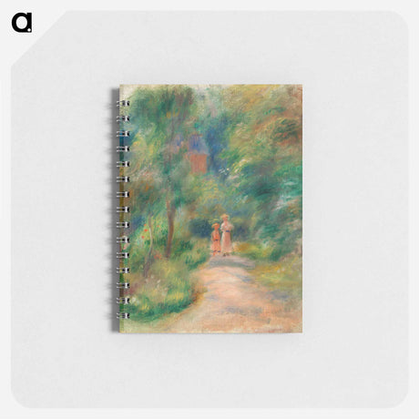 アートメモ帳-Two Figures on a Path
 - バーンズ・コレクション Memo.
