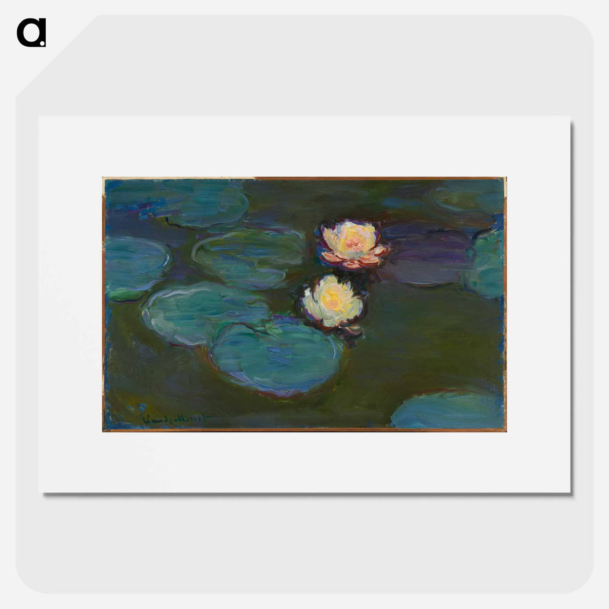 Nympheas - Claude Monet Poster.
