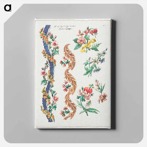 アートパネル-Floral Designs and Floral Bands
 - クリーブランド美術館 Canvas.