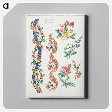 アートパネル-Floral Designs and Floral Bands
 - クリーブランド美術館 Canvas.