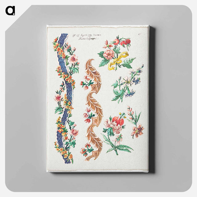 アートパネル-Floral Designs and Floral Bands
 - クリーブランド美術館 Canvas.