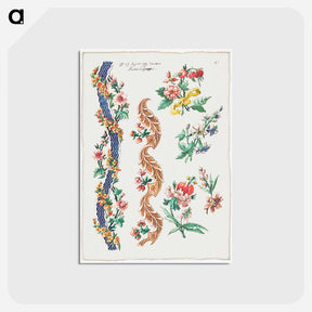 アートポストカード-Floral Designs and Floral Bands
 - クリーブランド美術館 Postcard.