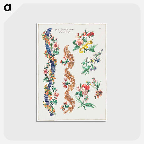 アートポストカード-Floral Designs and Floral Bands
 - クリーブランド美術館 Postcard.