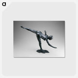 アートポストカード-Arabesque - エドガー ドガ Postcard.