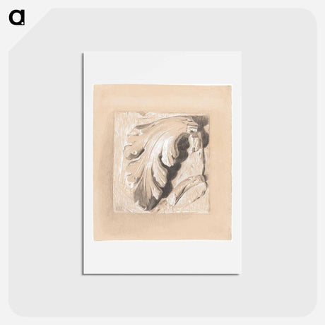 アートポストカード-A Fragment from an Antique Frieze - エドワード バーン ジョーンズ Postcard.