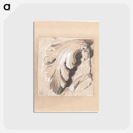 アートポストカード-A Fragment from an Antique Frieze - エドワード バーン ジョーンズ Postcard.